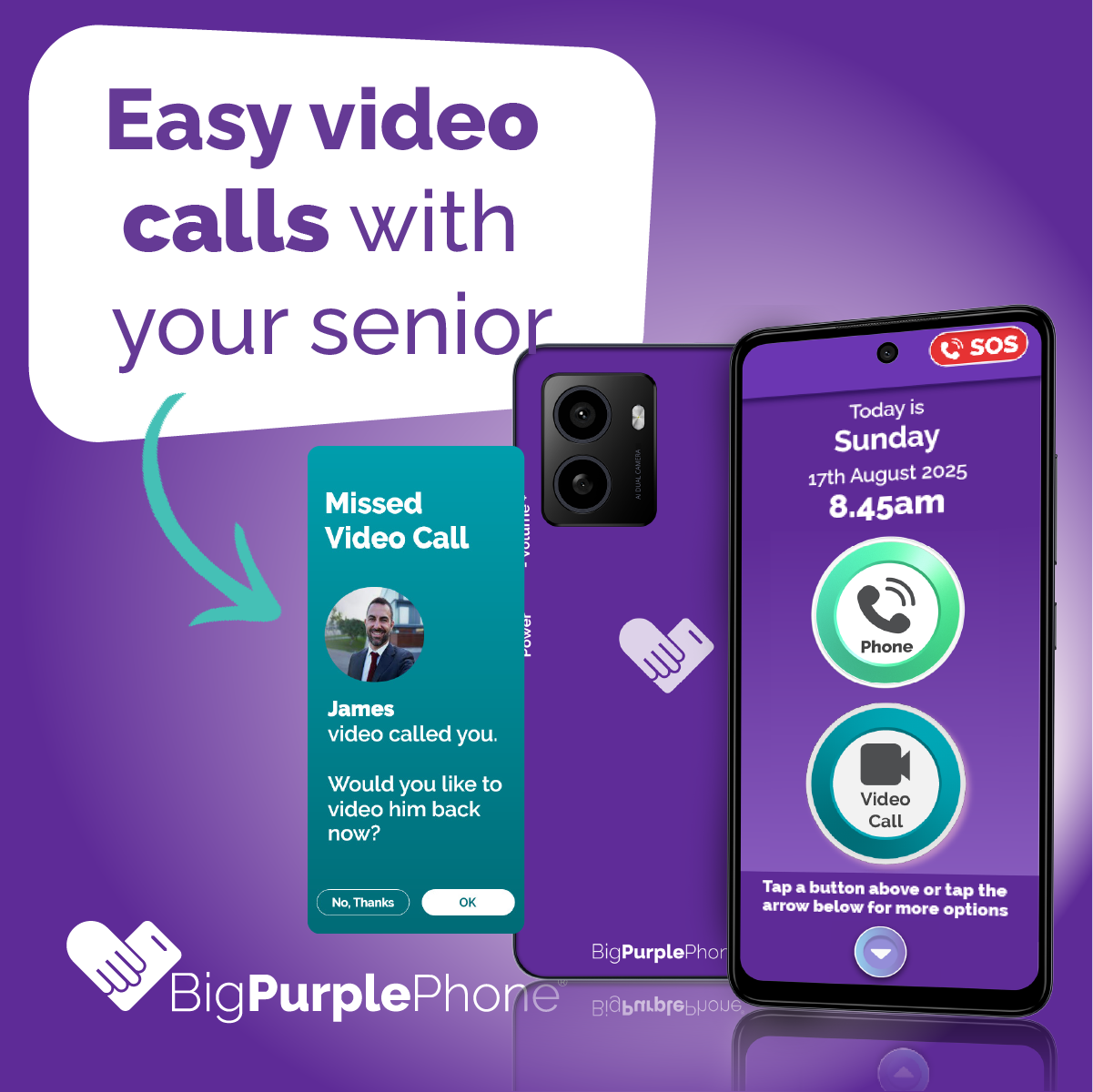 Best mobile for seniors with easy video calling features to stay connected with loved ones.