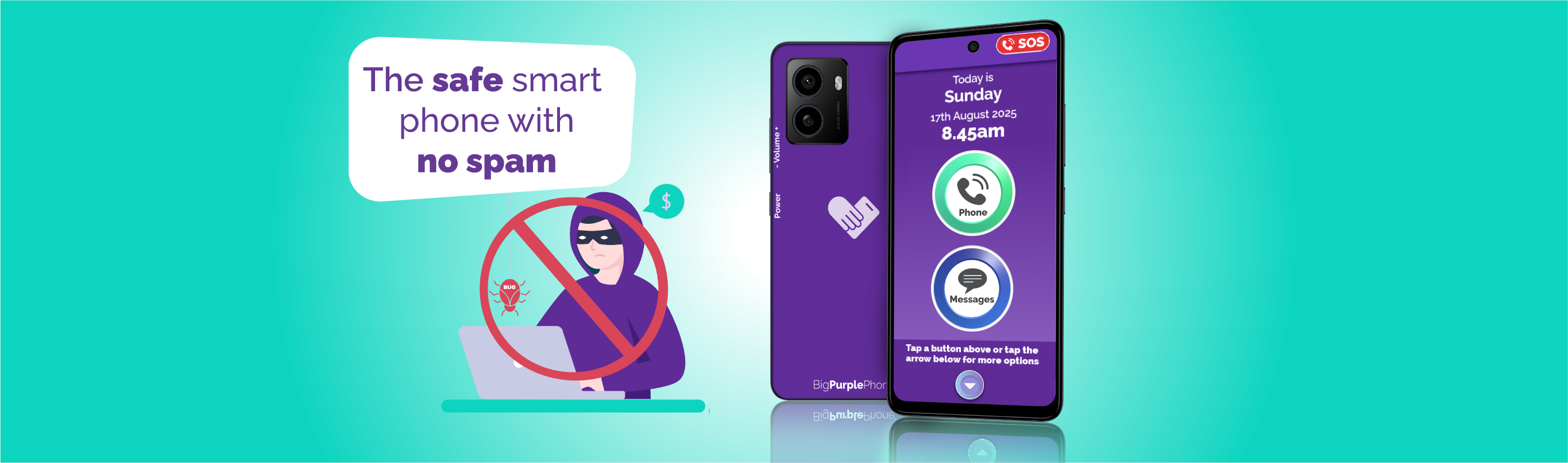 The safe smartphone with no spam