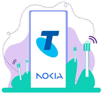 Image of Telstra Nokia Phone for SIM Card PWN Replacement