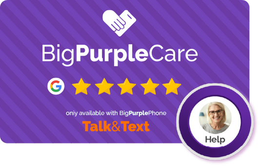 BigPurpleCare Talk&Text Support - billed annually