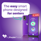 Best mobile for seniors with easy design, large icons and no unnecessary apps or clutter.