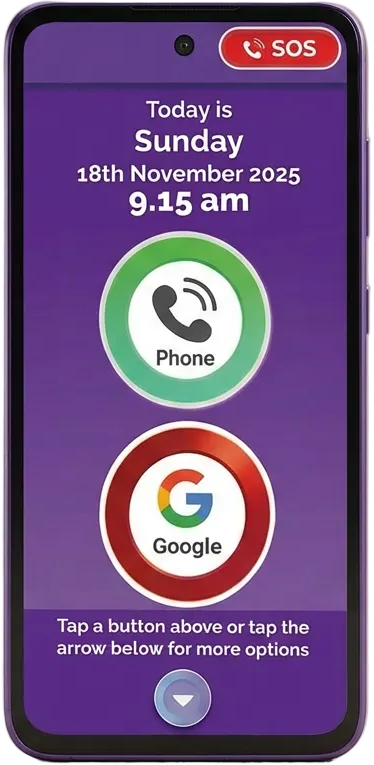 BigPurplePhone_home screen
